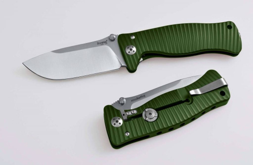 Складной нож Lion Steel SR1A GS GREEN фото 6
