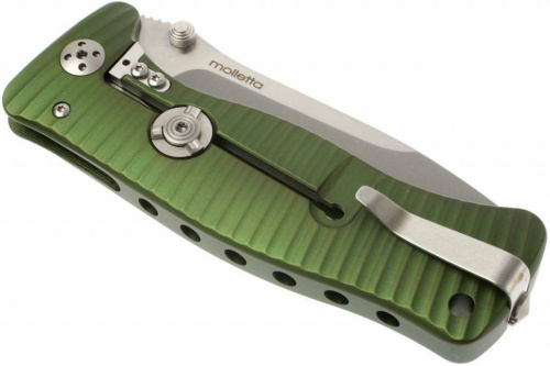 Складной нож Lion Steel SR1A GS GREEN фото 15
