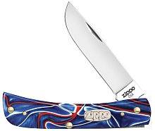 Складной нож ZIPPO Patriotic Kirinite™ Smooth Sodbuster Jr