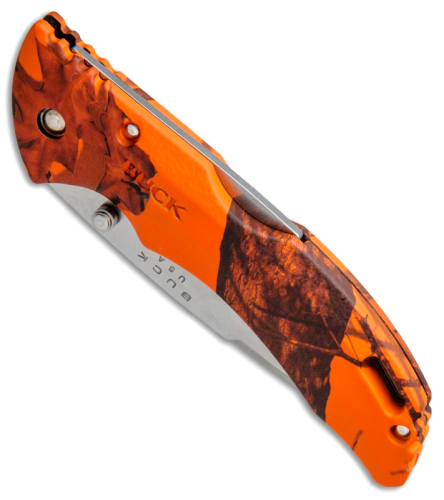Складной нож Buck Bantam BHW Mossy Oak Blaze Camo 0286CMS9 фото 10
