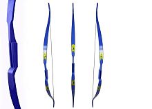  лук традиционный Rolan Snake 60" 18# (синий)