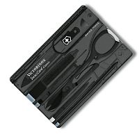 Боевой нож Victorinox SwissCard Onyx