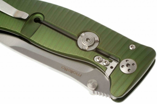 Складной нож Lion Steel SR1A GS GREEN фото 13