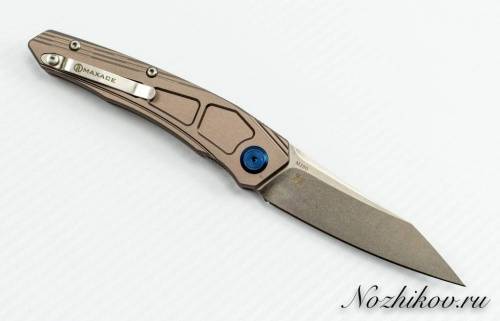 5891 Maxace Knife Maxace Ptilopsis Light фото 11