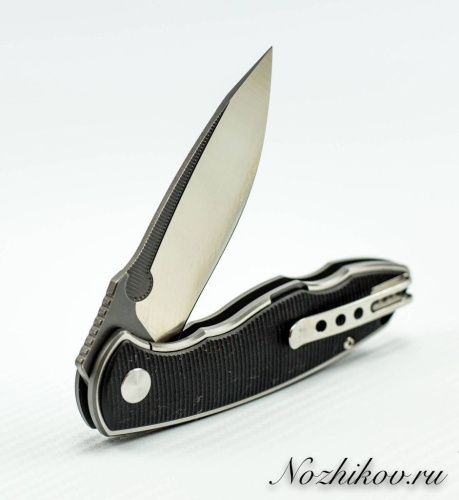 Складной нож Bestech Knives Factor Equipment Hardened Black фото 5