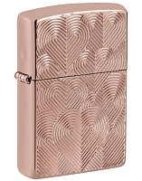 Зажигалка ZIPPO Armor® Hearts с покрытием Rose Gold