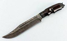 Боевой нож  Авторский Нож из Дамаска №17